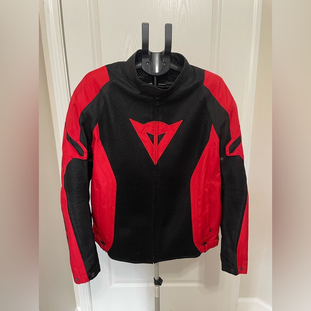 Dainese Red and Black Motorcycle Riding summer Jacket
